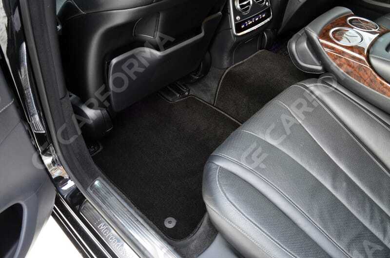Ворсовые коврики на Mercedes S (W222) 2013&nbsp;-&nbsp;2020 в Чебоксарах