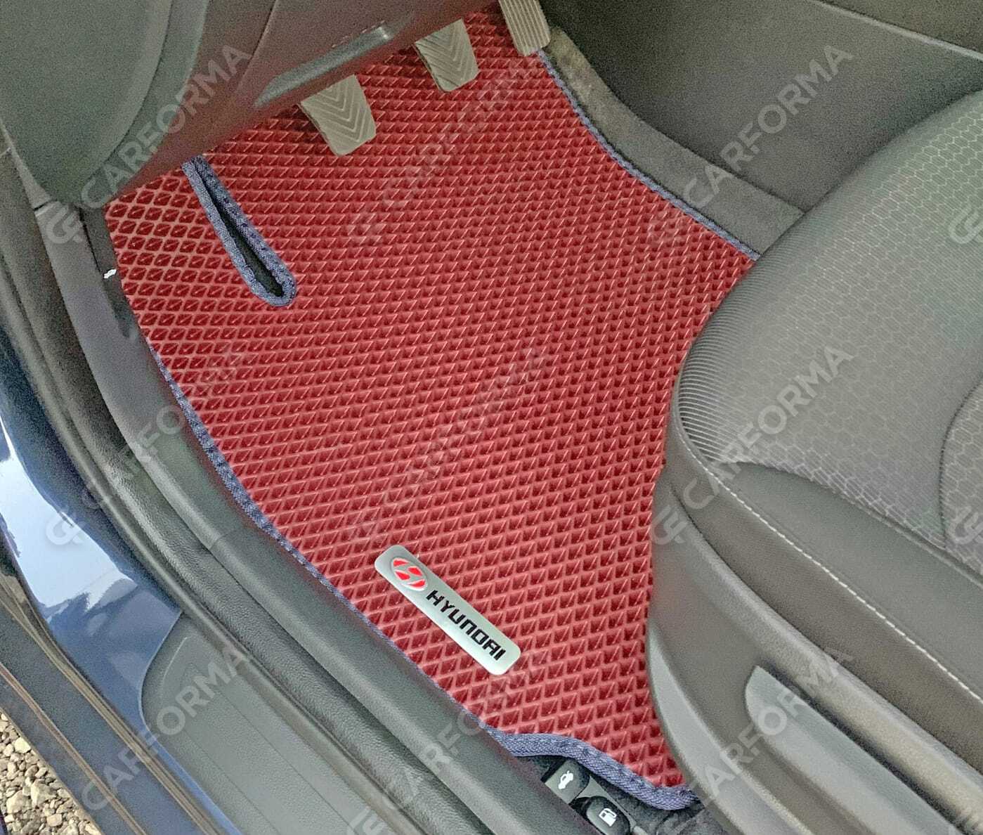 Ворсовые коврики на Hyundai Elantra 6 (AD) 2015&nbsp;-&nbsp;2020 в Чебоксарах