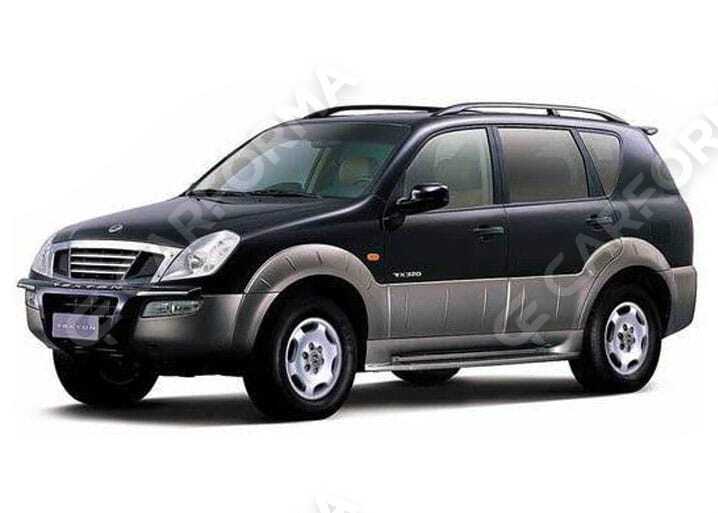 Ворсовые коврики на SsangYong Rexton I и II 2001&nbsp;-&nbsp;2012
