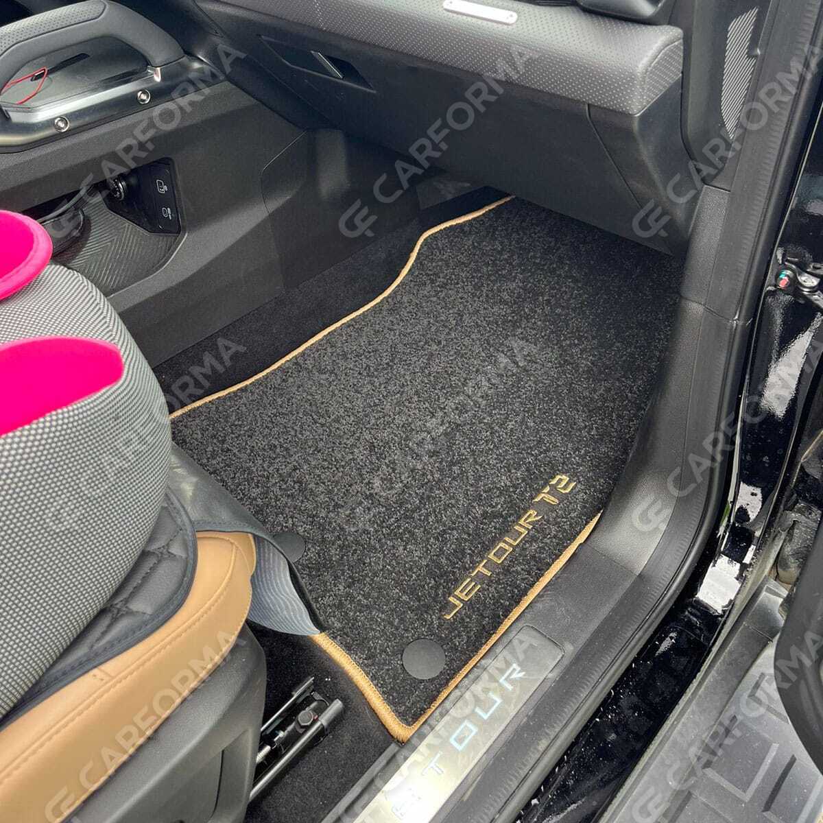 Ворсовые коврики на Jetour T2 2024&nbsp;-&nbsp;2026 в Чебоксарах