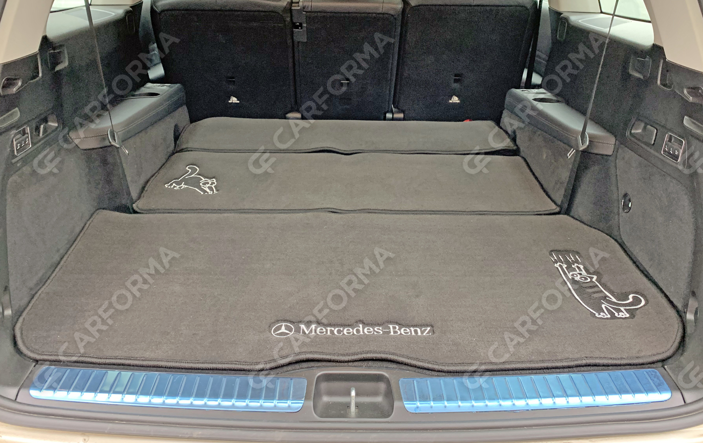 Ворсовые коврики на Mercedes GLS (X167) 2019&nbsp;-&nbsp;2026 в Чебоксарах