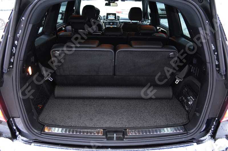 Ворсовые коврики на Mercedes GL (X166) 2012&nbsp;-&nbsp;2015 в Чебоксарах