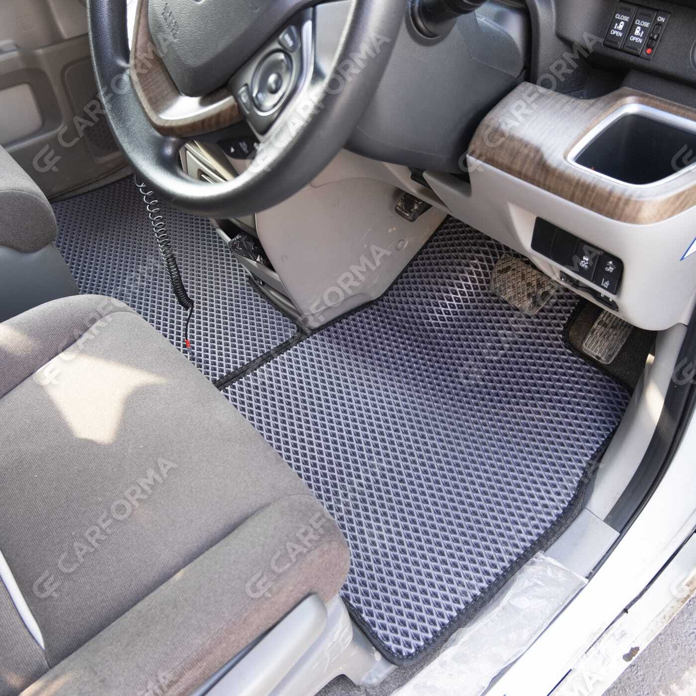 Ворсовые коврики на Honda StepWGN V 2015&nbsp;-&nbsp;2022 в Чебоксарах