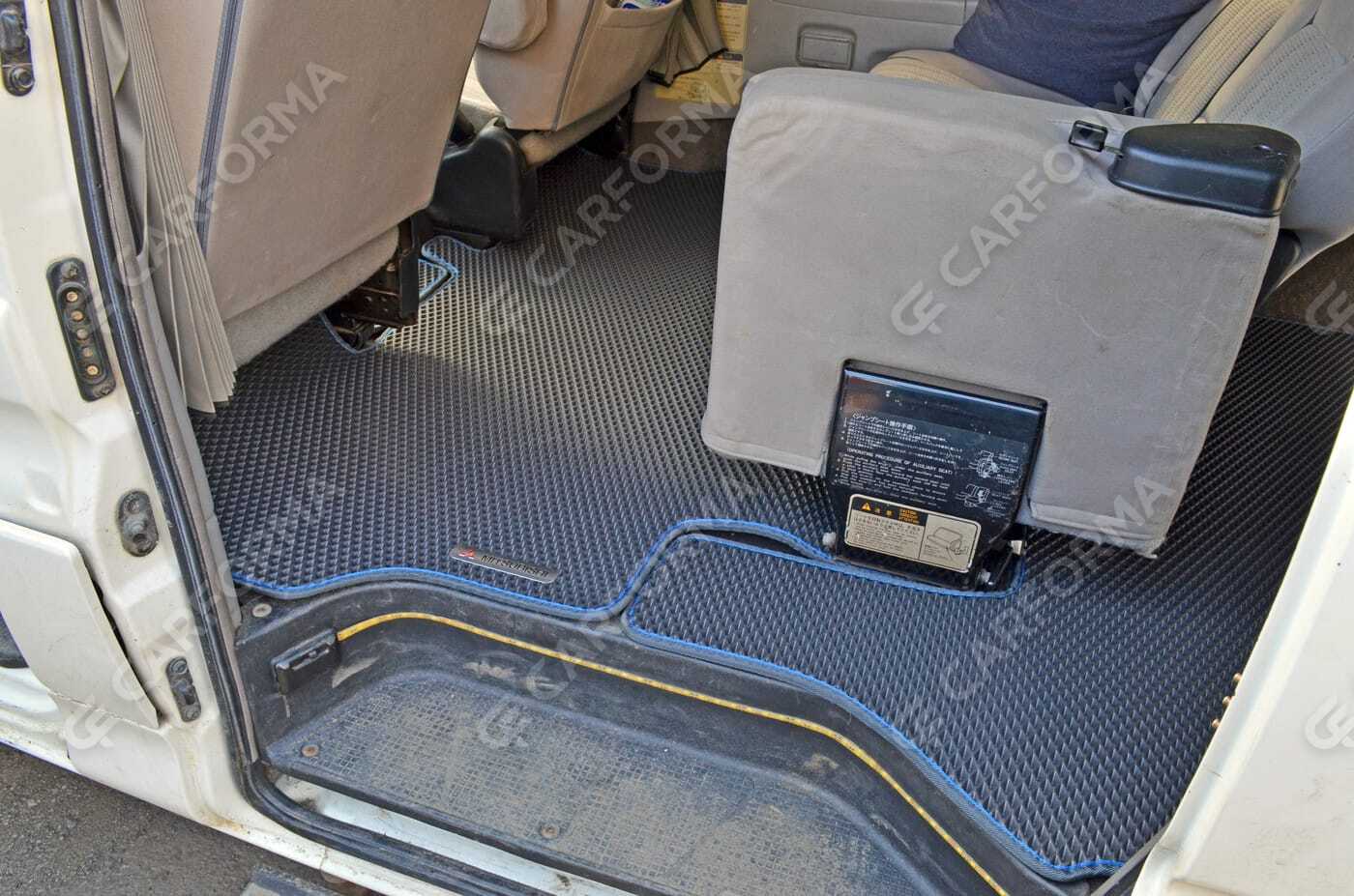 Ворсовые коврики на Mitsubishi Delica 4 1994&nbsp;-&nbsp;2007 в Чебоксарах