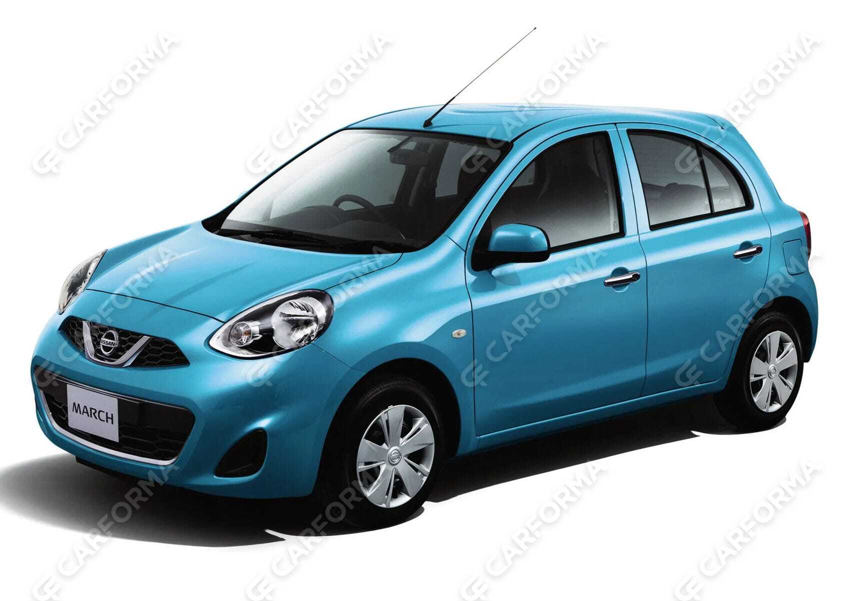 Ворсовые коврики на Nissan March (K13) 2010&nbsp;-&nbsp;2017 в Чебоксарах