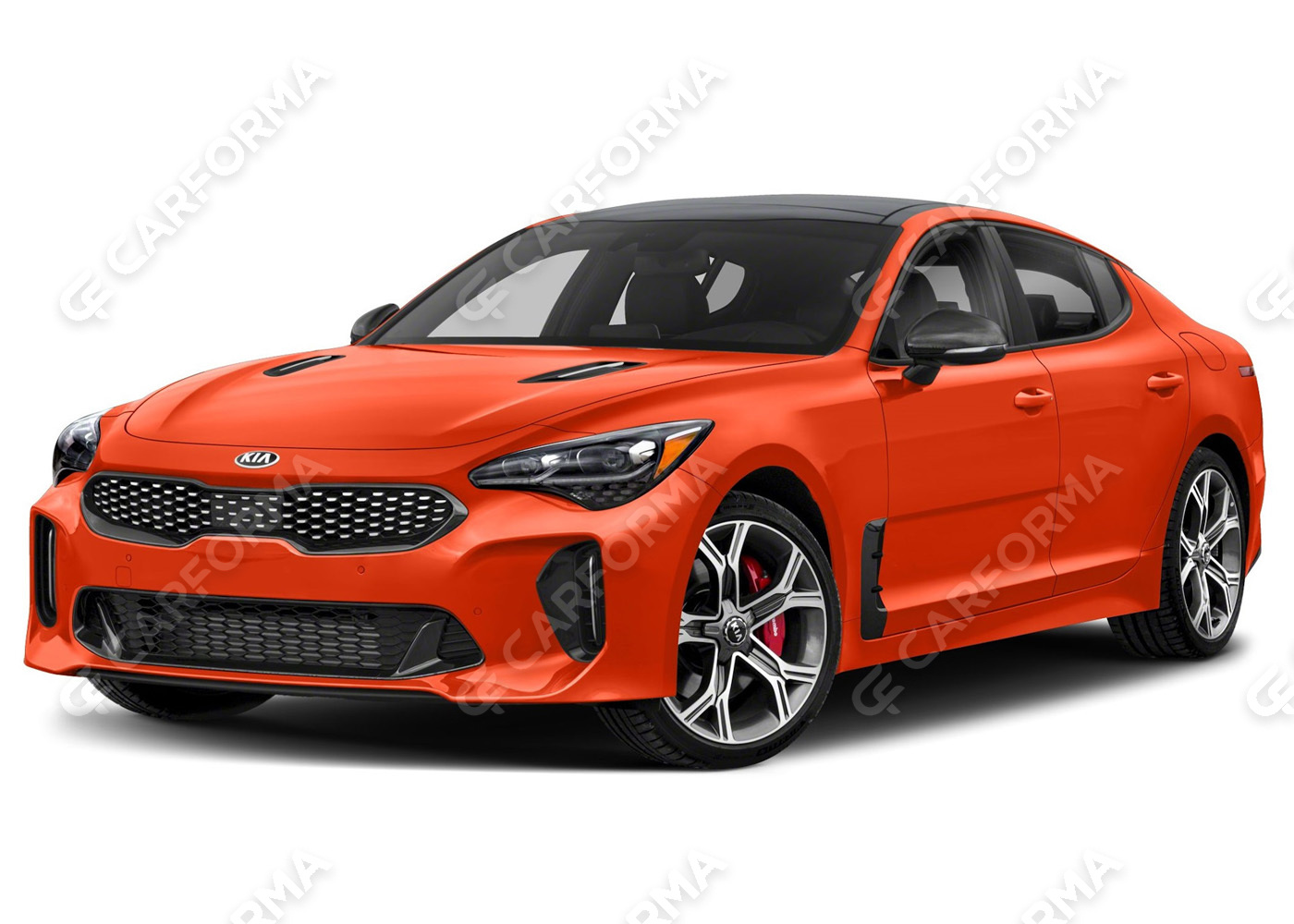 Ворсовые коврики на KIA Stinger 2017&nbsp;-&nbsp;2023