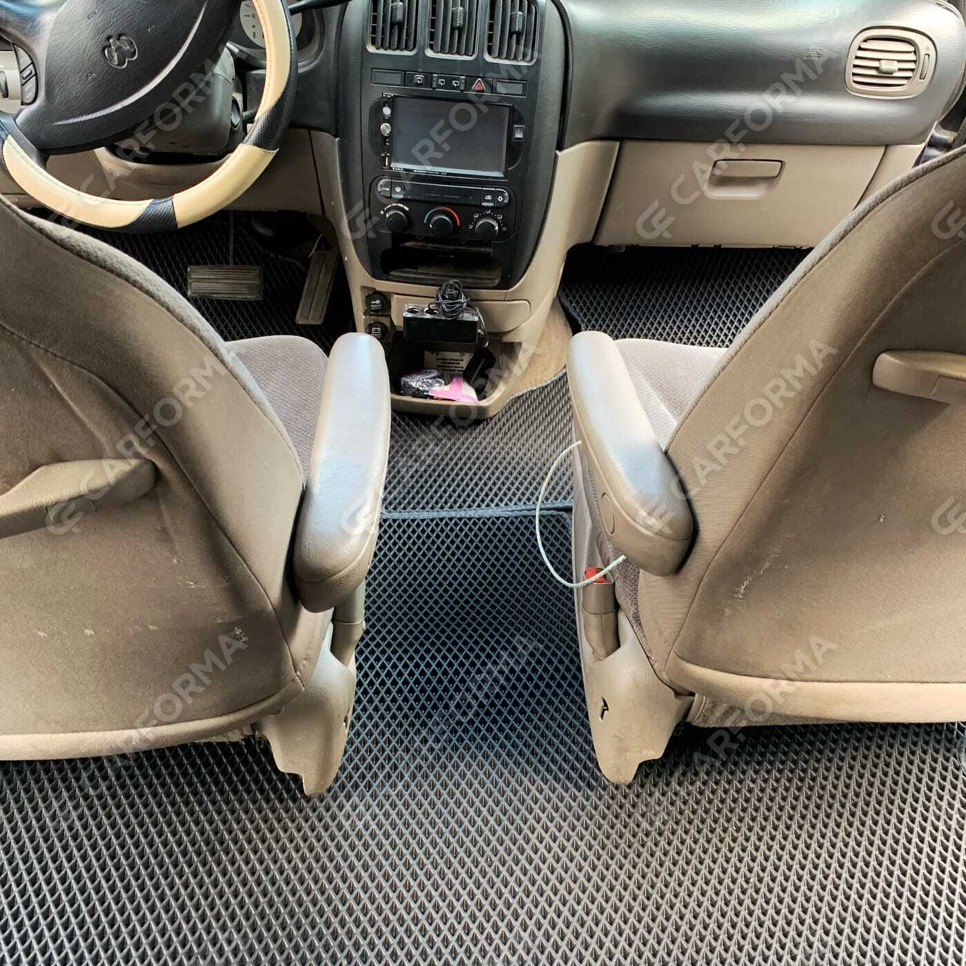 Ворсовые коврики на Dodge Caravan (RG) 2000&nbsp;-&nbsp;2007 в Чебоксарах