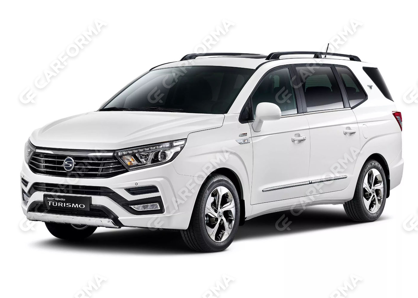 Ворсовые коврики на SsangYong Korando Turismo 2013&nbsp;-&nbsp;2026