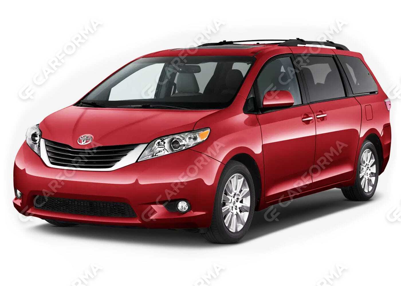 Коврики на Toyota Sienna III 2010&nbsp;-&nbsp;2020