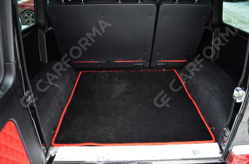 Ворсовые коврики на Mercedes G (W463) рестайлинг 2001&nbsp;-&nbsp;2018 в Чебоксарах