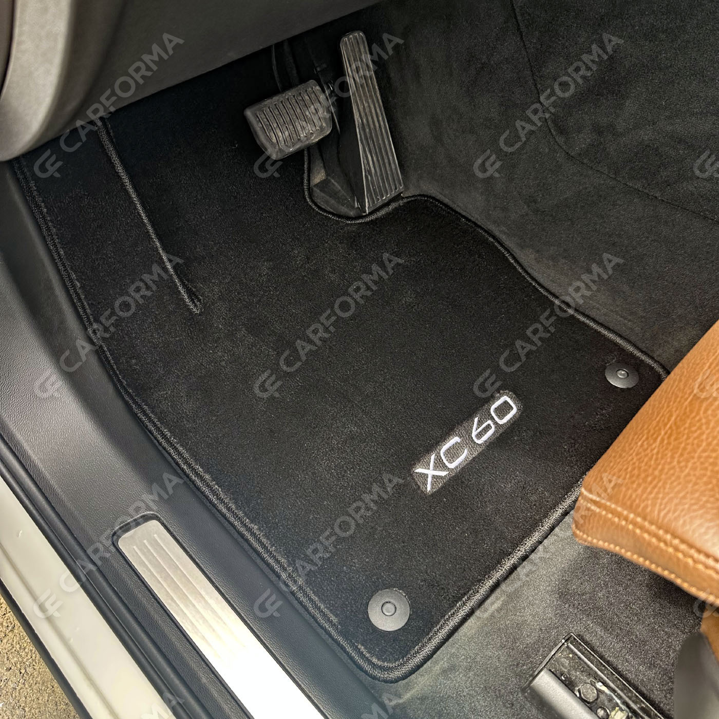 Ворсовые коврики на Volvo XC60 II 2017&nbsp;-&nbsp;2026 в Чебоксарах