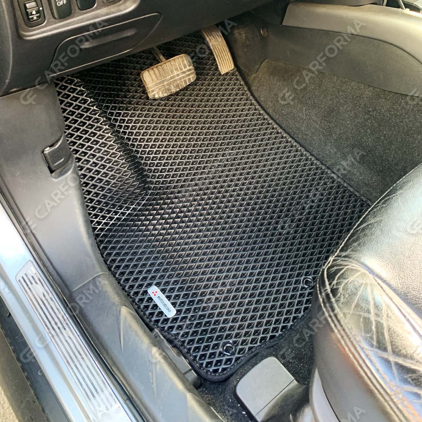 Ворсовые коврики на Mitsubishi Outlander XL 2005&nbsp;-&nbsp;2013 в Чебоксарах