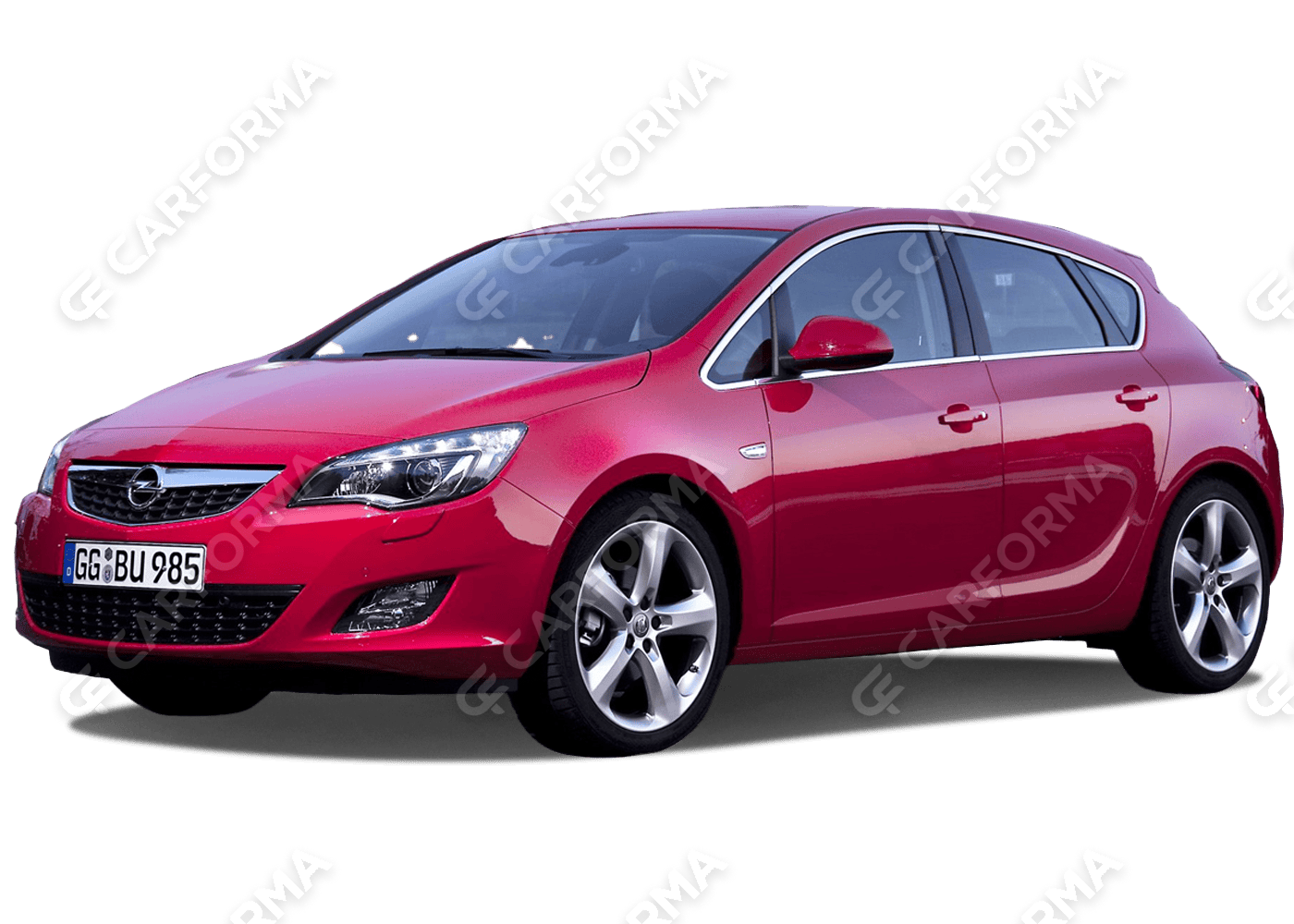 Ворсовые коврики на Opel Astra J 2009&nbsp;-&nbsp;2015