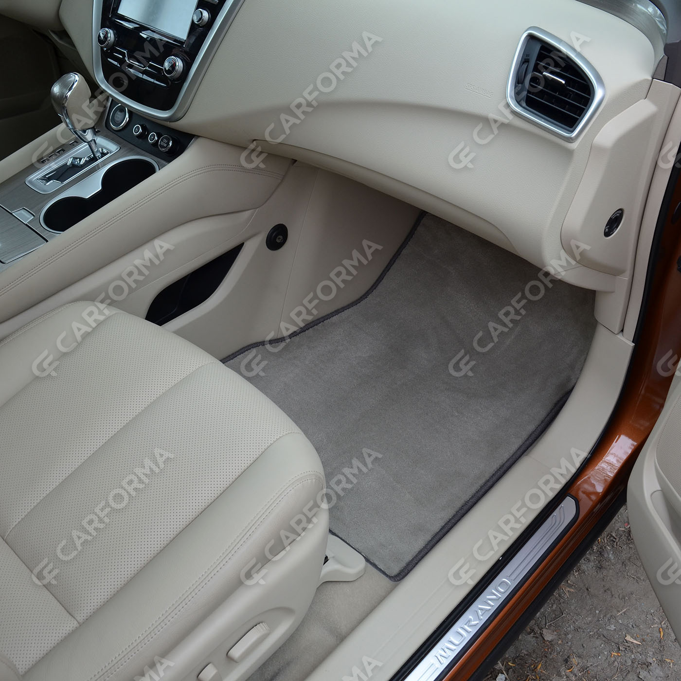 Ворсовые коврики на Nissan Murano (Z52) 2014&nbsp;-&nbsp;2022 в Чебоксарах