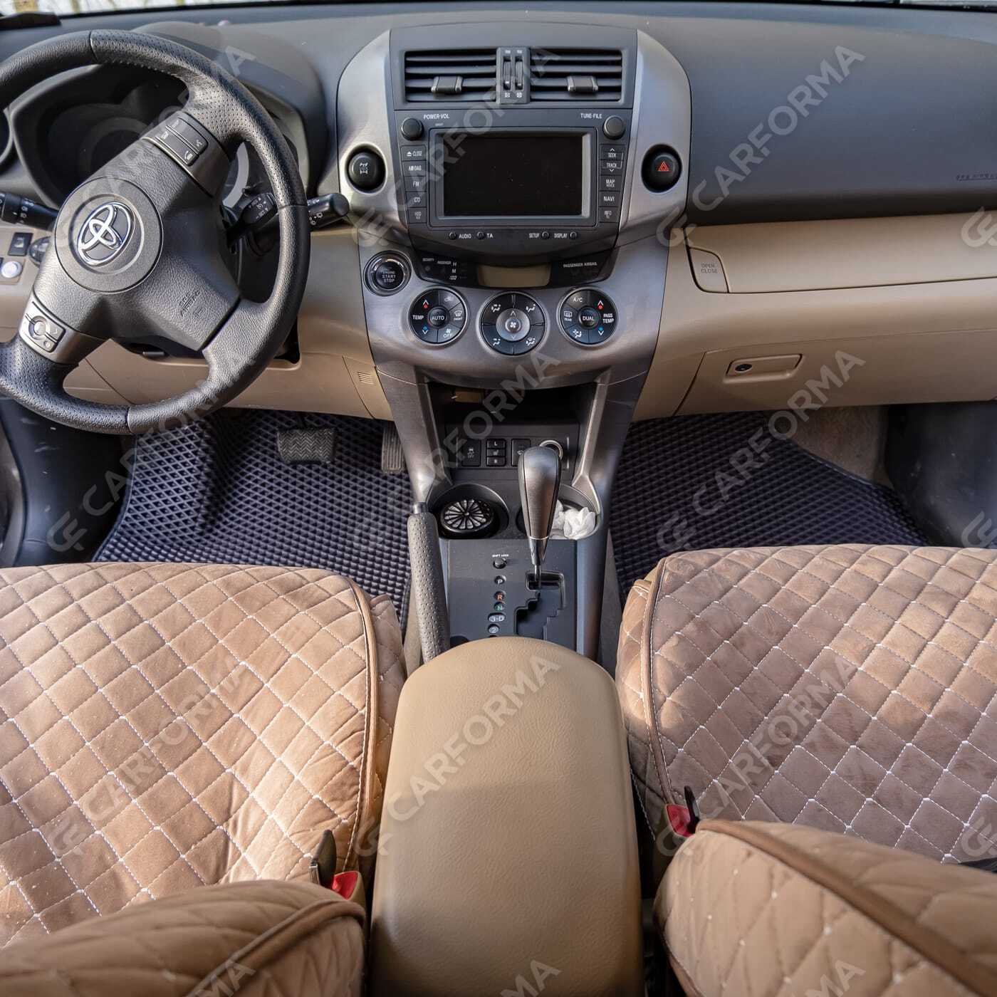 Ворсовые коврики на Toyota Rav4 III 2006&nbsp;-&nbsp;2013 в Чебоксарах