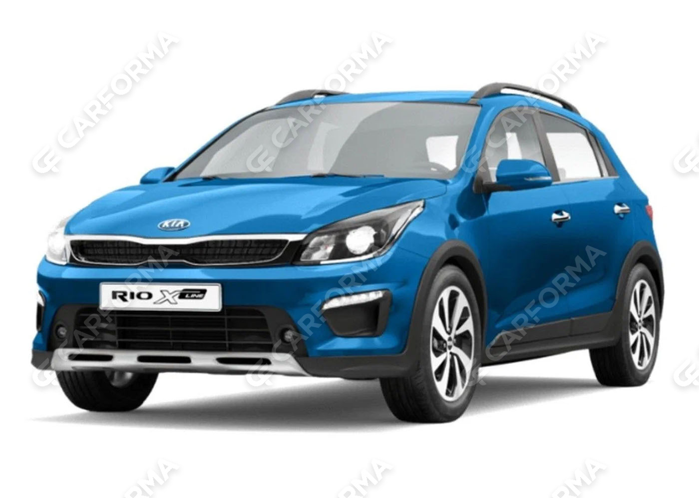 Ворсовые коврики на KIA Rio X-Line 2017&nbsp;-&nbsp;2026