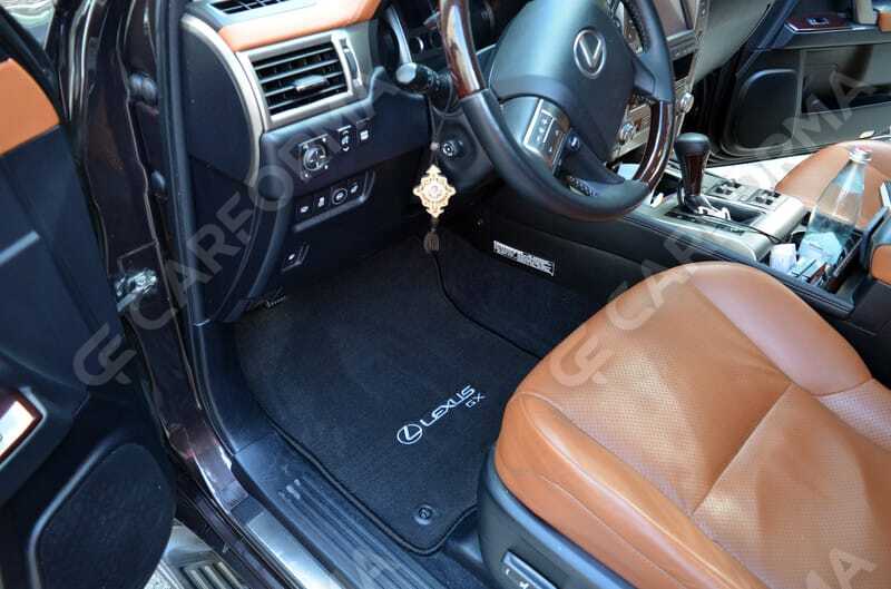Ворсовые коврики на Lexus GX 460 2009&nbsp;-&nbsp;2023 в Чебоксарах