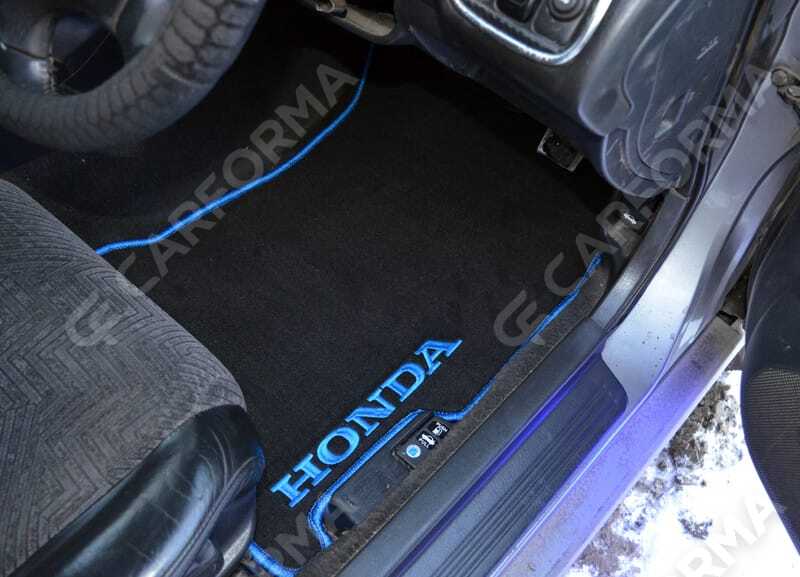 Ворсовые коврики на Honda Accord 6 1997&nbsp;-&nbsp;2002 в Чебоксарах
