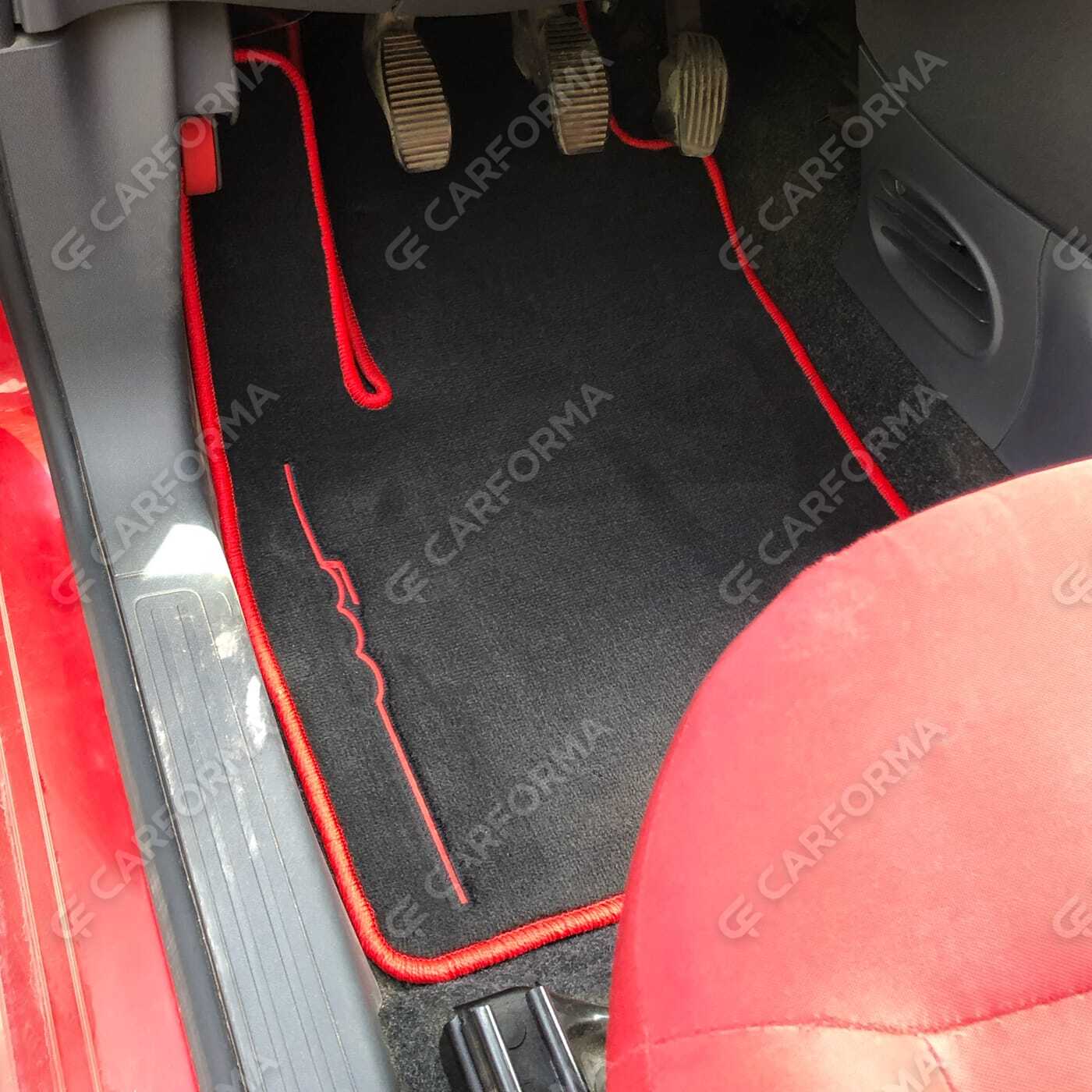 Ворсовые коврики на Fiat 500 2007&nbsp;-&nbsp;2020 в Чебоксарах