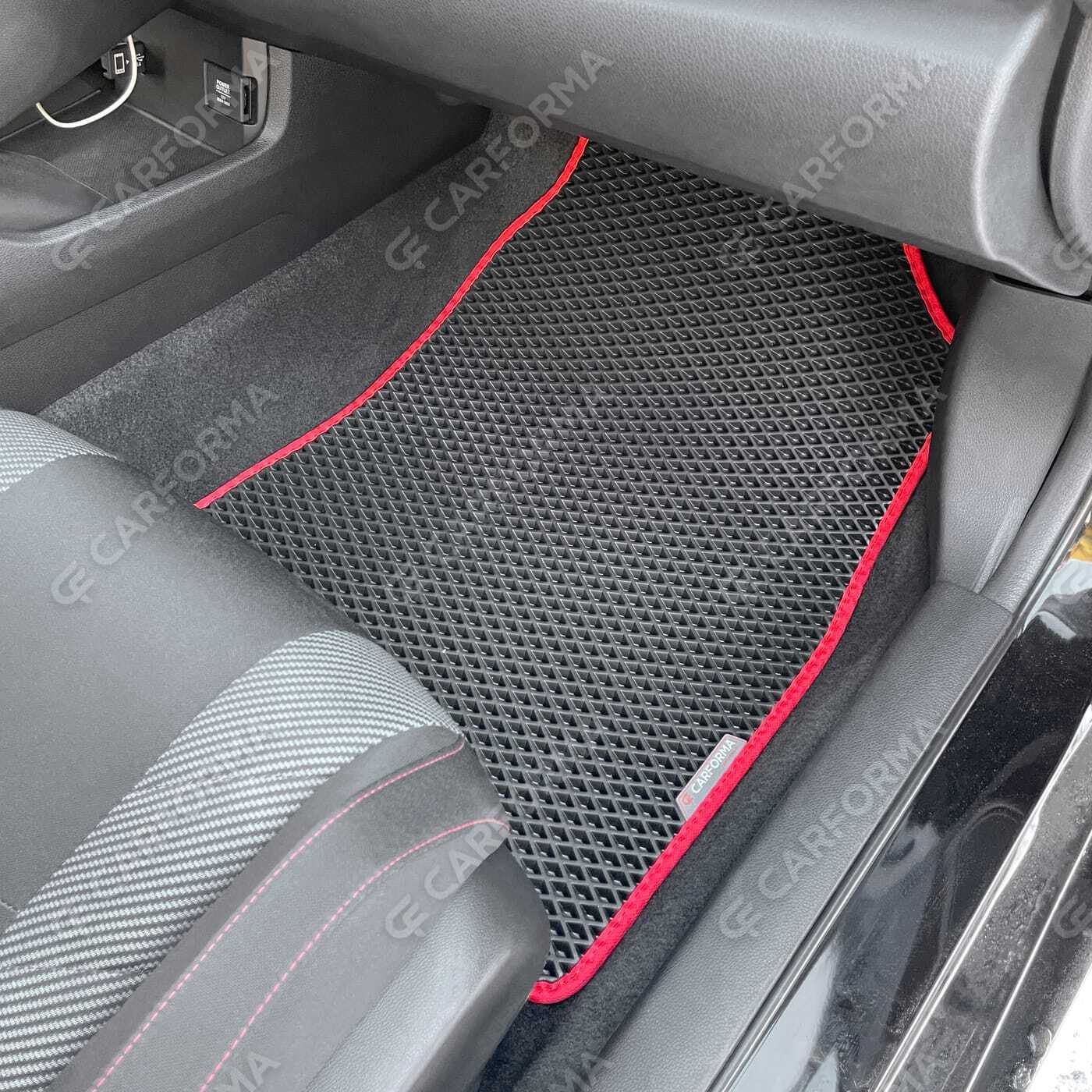 Ворсовые коврики на Honda Civic X 2d 2015&nbsp;-&nbsp;2021 в Чебоксарах