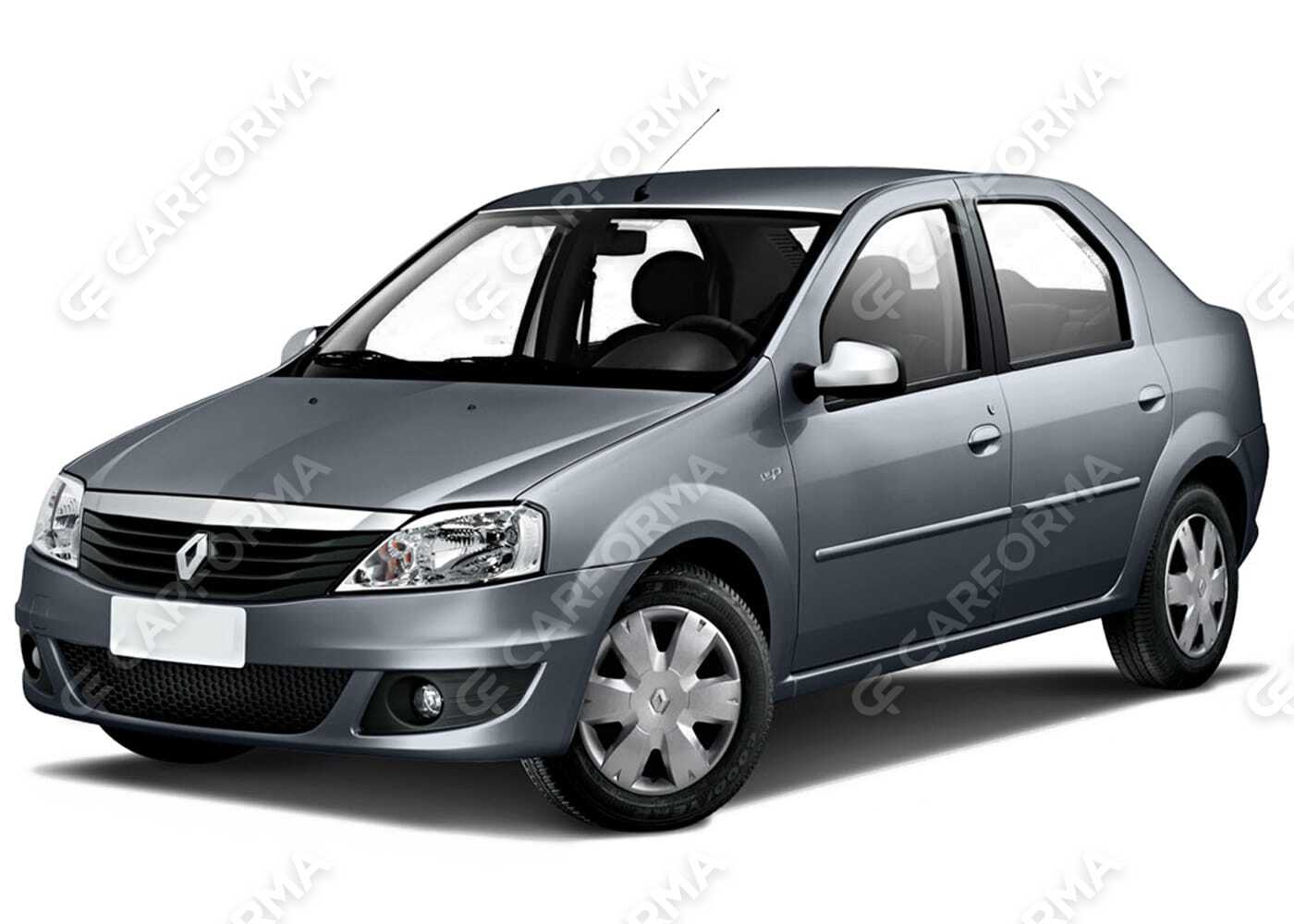 Ворсовые коврики на Renault Logan I 2004&nbsp;-&nbsp;2016