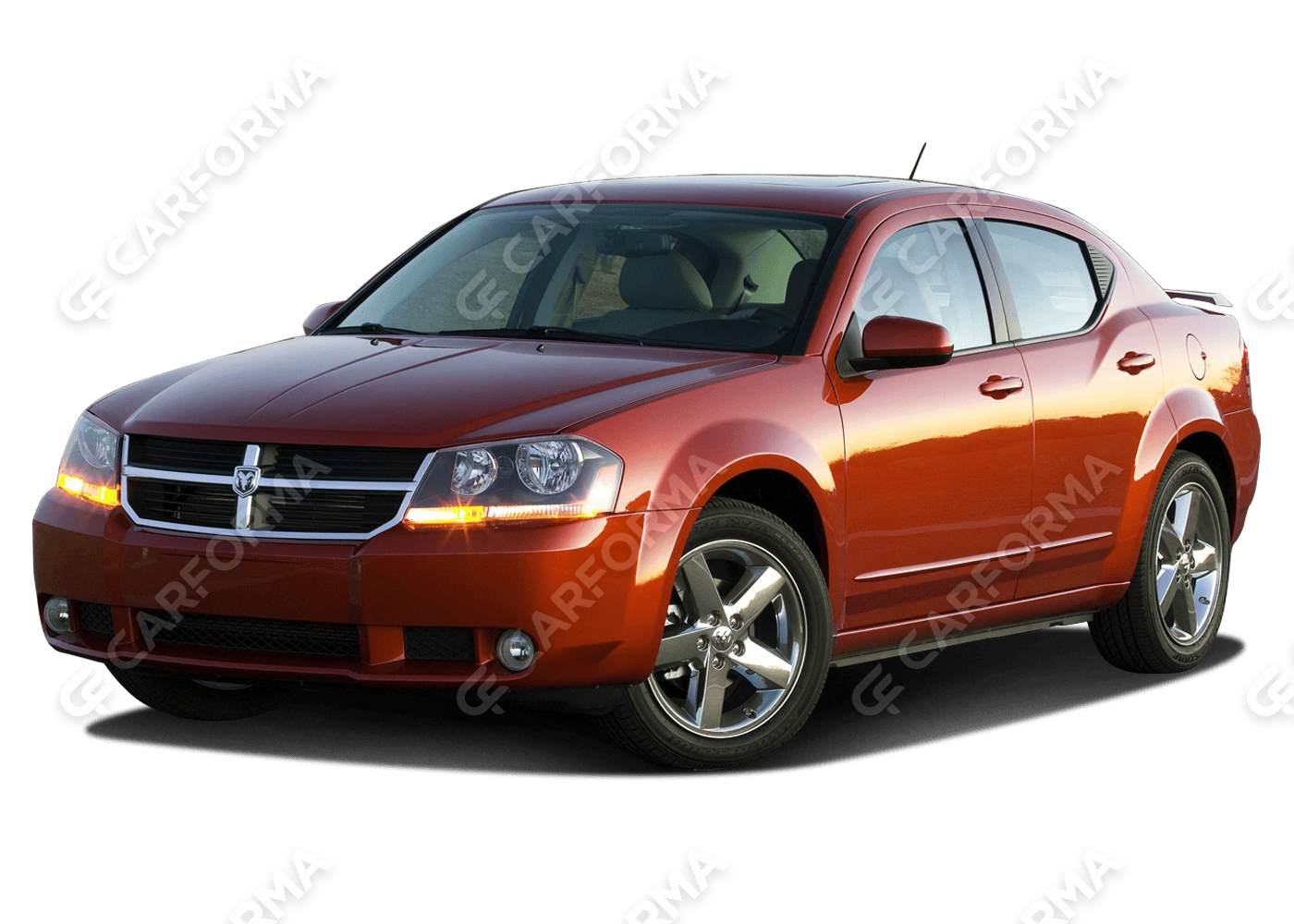 Ворсовые коврики на Dodge Avenger 2007&nbsp;-&nbsp;2010
