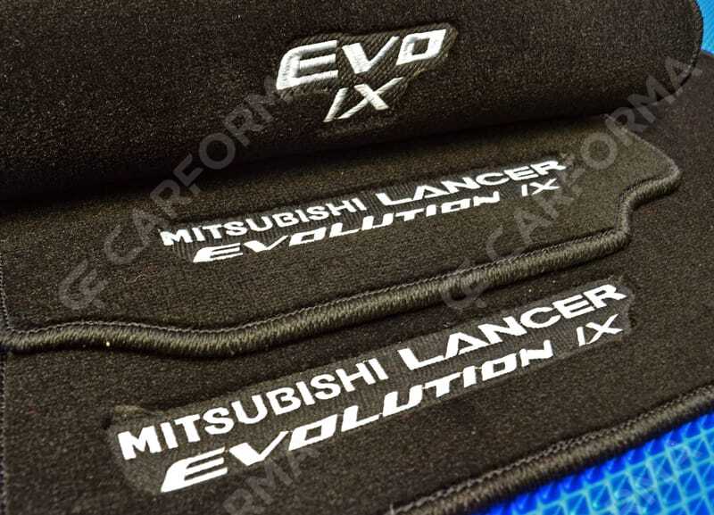 Ворсовые коврики на Mitsubishi Lancer Evolution IX 2005&nbsp;-&nbsp;2007 в Чебоксарах