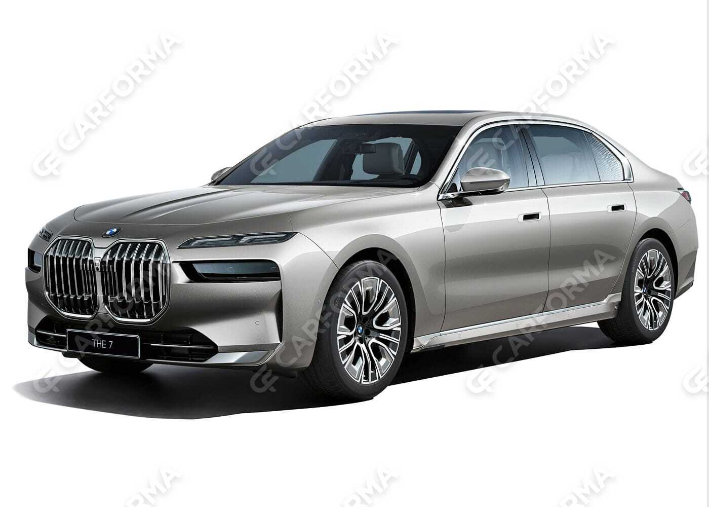 Ворсовые коврики на BMW 7 (G70) 2022&nbsp;-&nbsp;2026