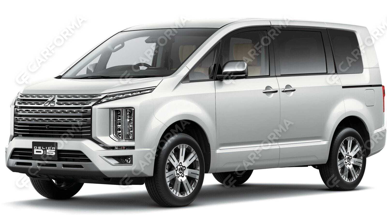 Ворсовые коврики на Mitsubishi Delica D:5 2007&nbsp;-&nbsp;2026 в Чебоксарах