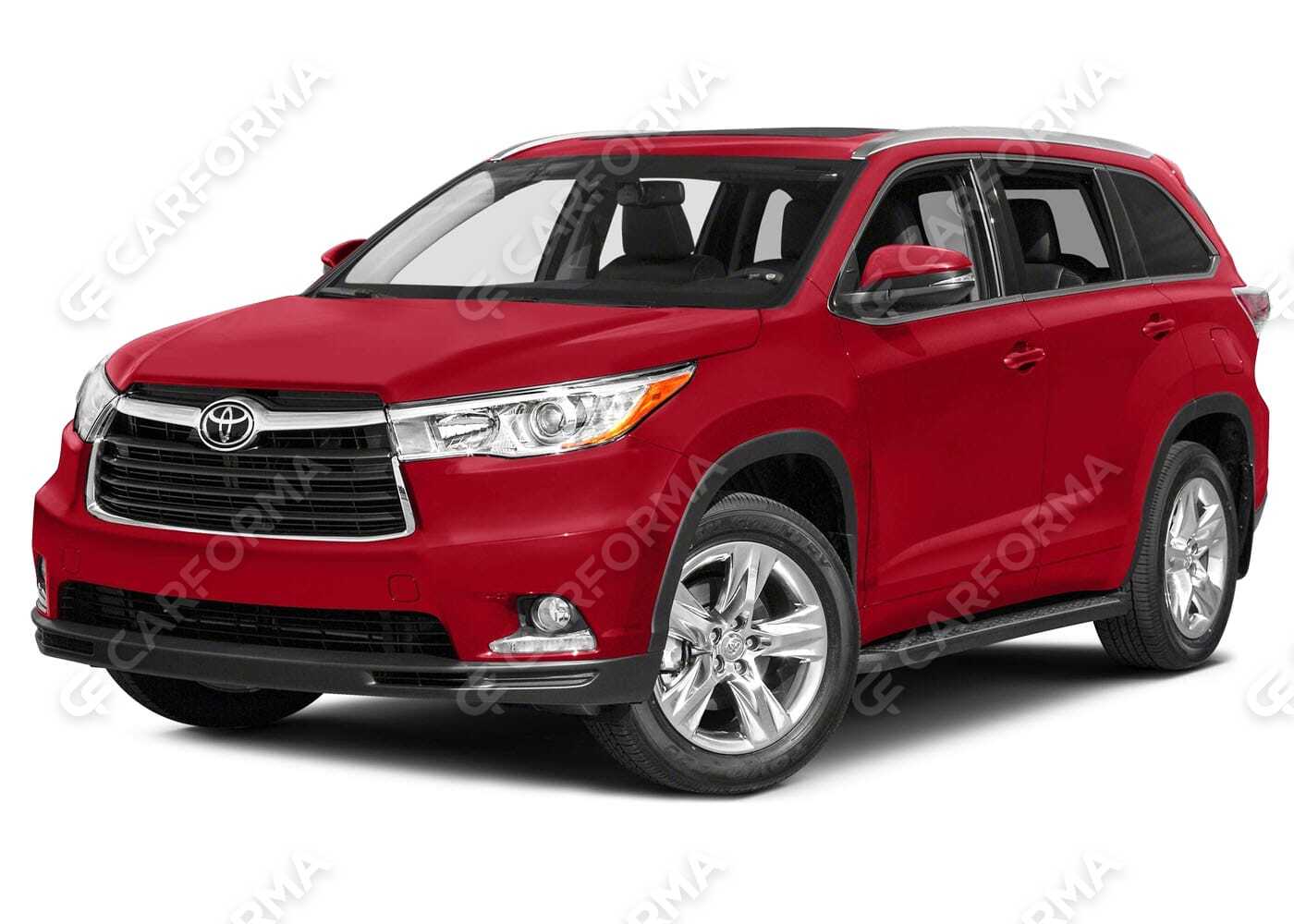 Ворсовые коврики на Toyota Highlander III 2013&nbsp;-&nbsp;2020 в Чебоксарах