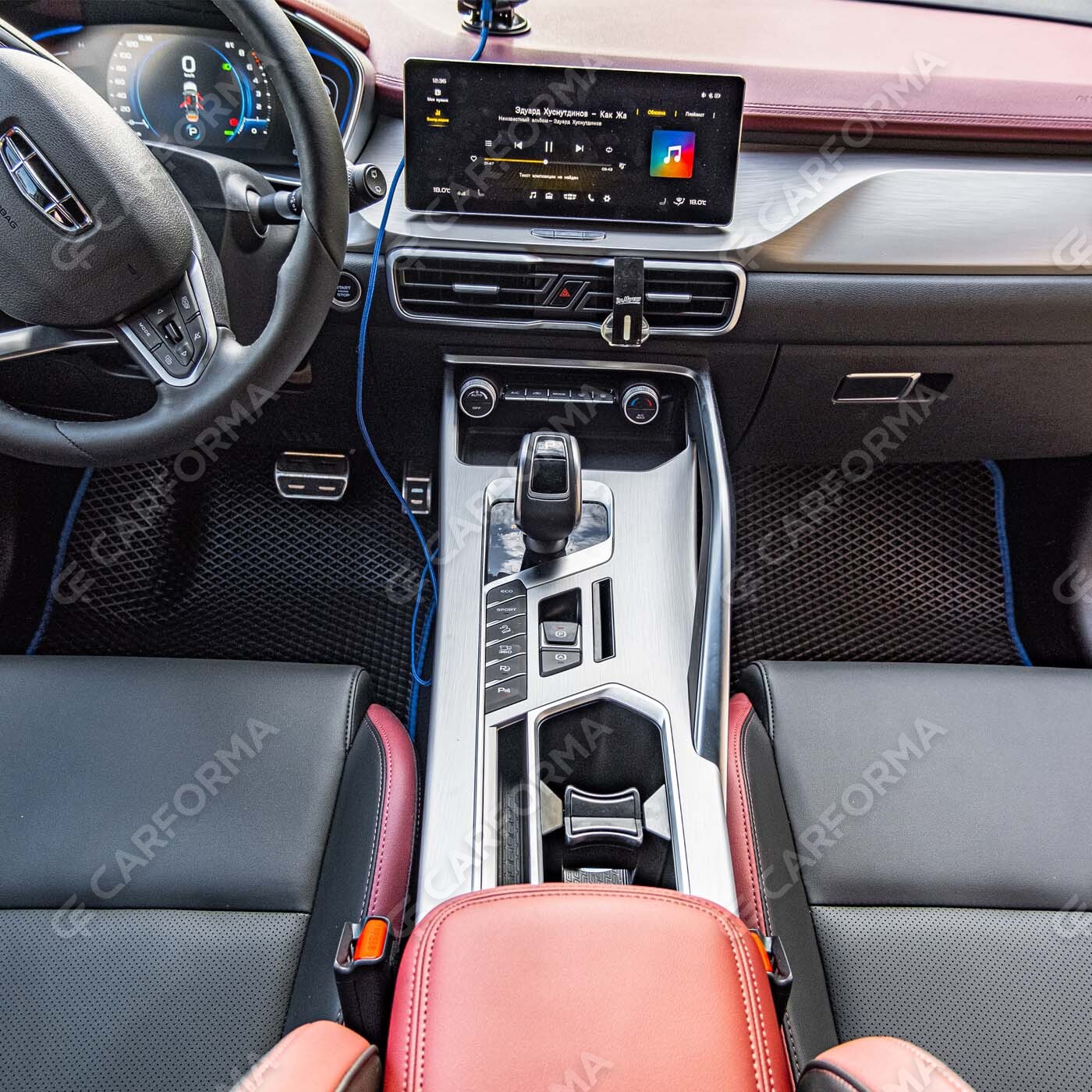 Ворсовые коврики на Geely Coolray 2018&nbsp;-&nbsp;2026 в Чебоксарах