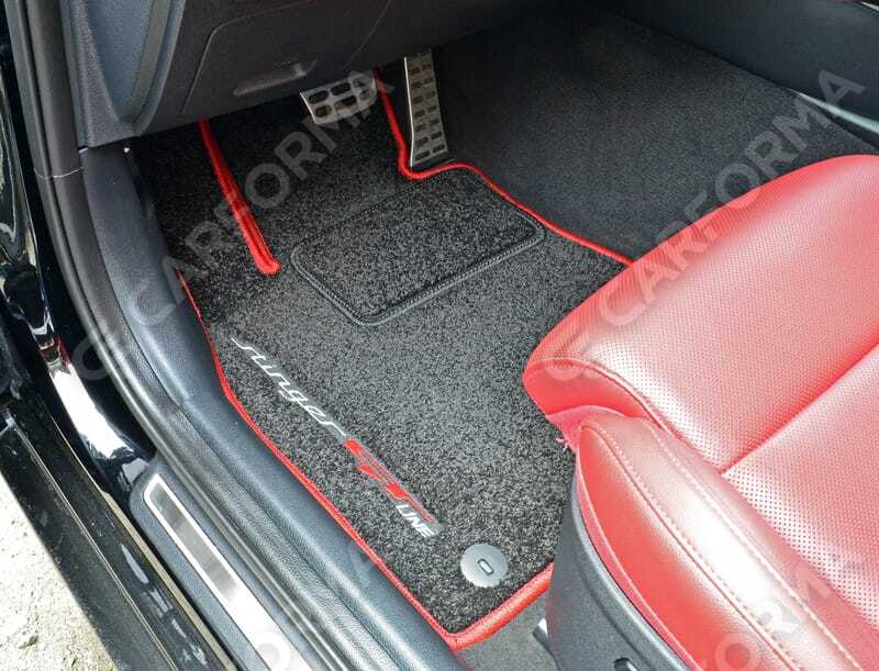 Ворсовые коврики на KIA Stinger 2017&nbsp;-&nbsp;2023 в Чебоксарах