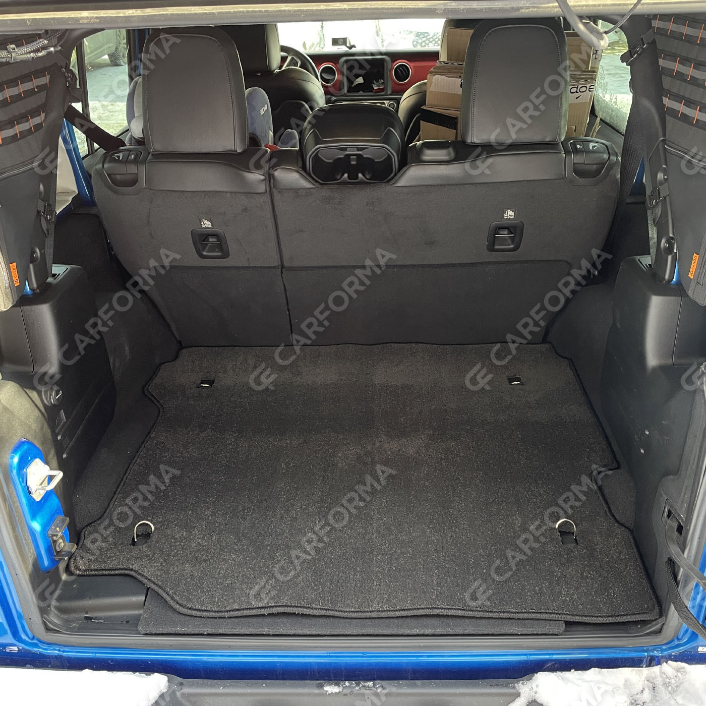 Ворсовые коврики на Jeep Wrangler (JL) 2017&nbsp;-&nbsp;2026 в Чебоксарах