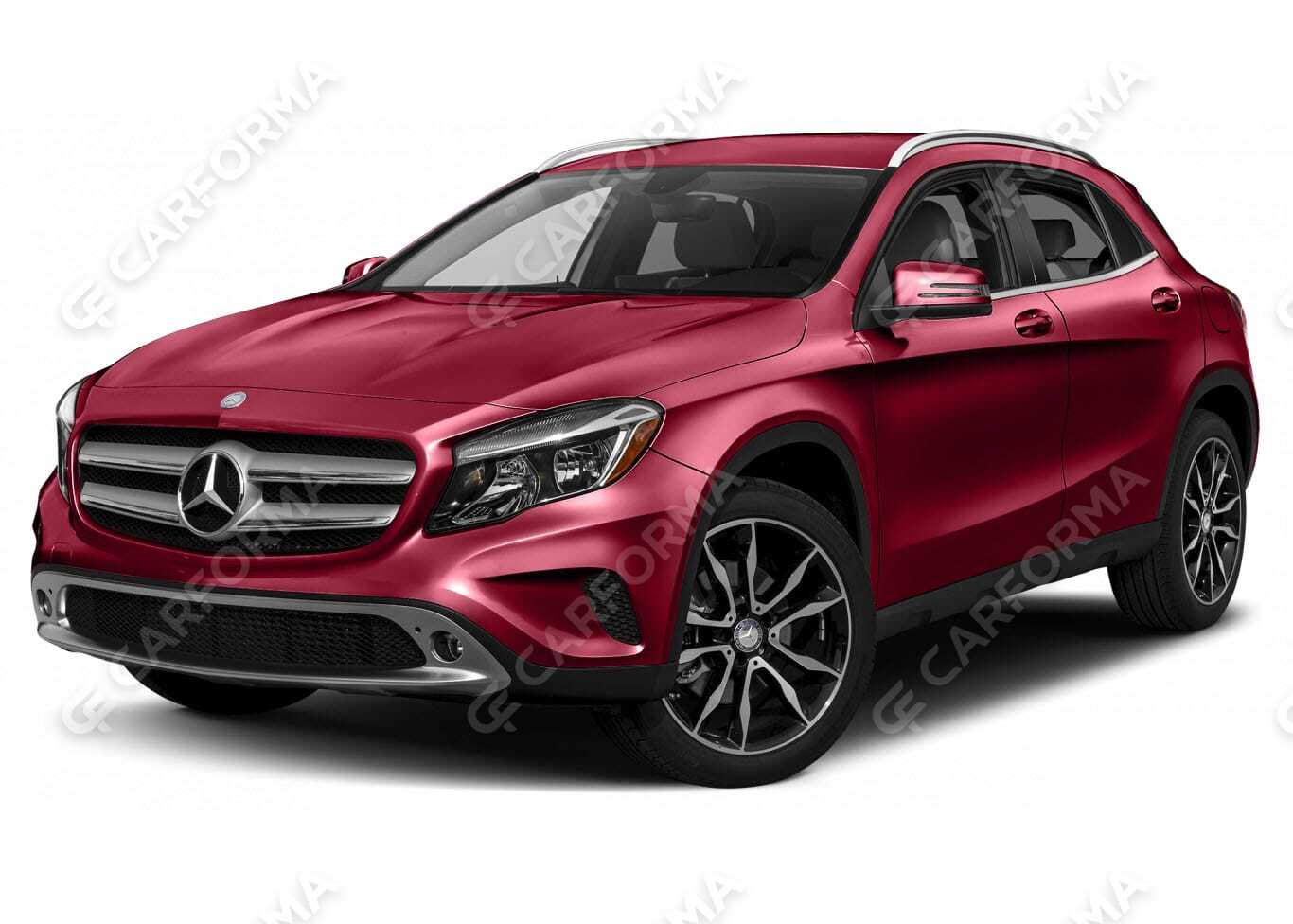 Ворсовые коврики на Mercedes GLA (X156) 2014&nbsp;-&nbsp;2020