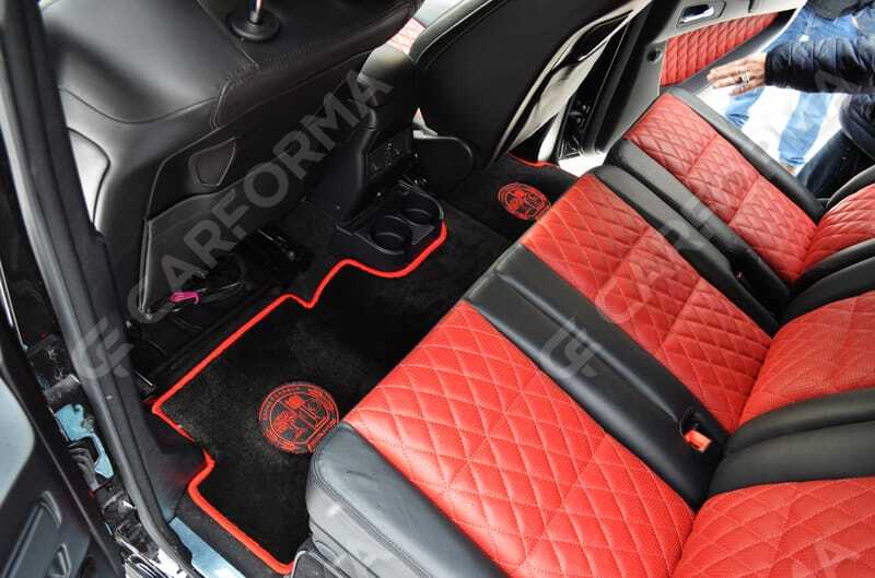 Ворсовые коврики на Mercedes G (W463) рестайлинг 2001&nbsp;-&nbsp;2018 в Чебоксарах