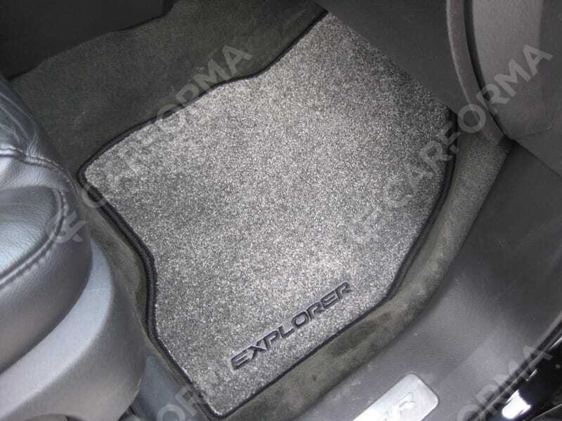 Ворсовые коврики на Ford Explorer V 2010&nbsp;-&nbsp;2019 в Чебоксарах