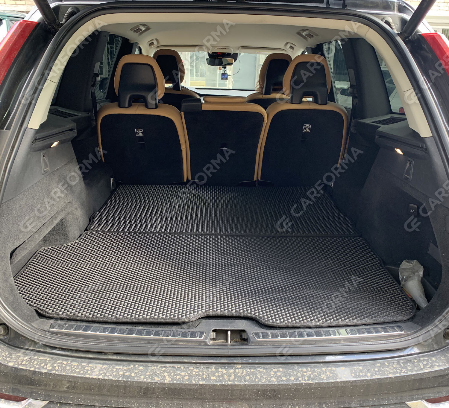 Ворсовые коврики на Volvo XC90 II 2014&nbsp;-&nbsp;2026 в Чебоксарах