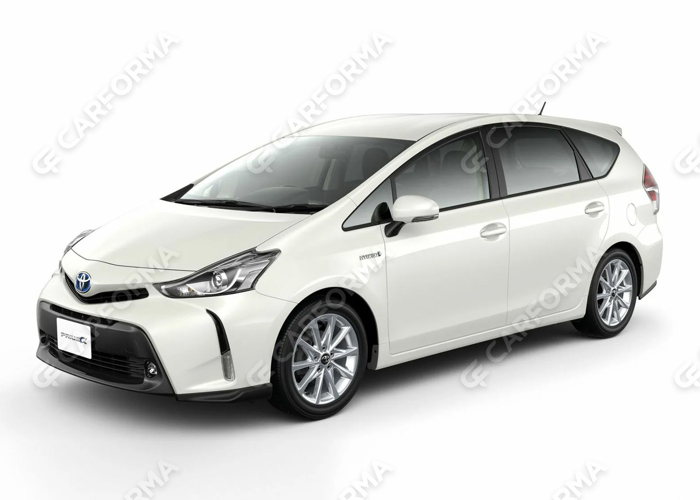 Ворсовые коврики на Toyota Prius Alpha 2011&nbsp;-&nbsp;2021 в Чебоксарах