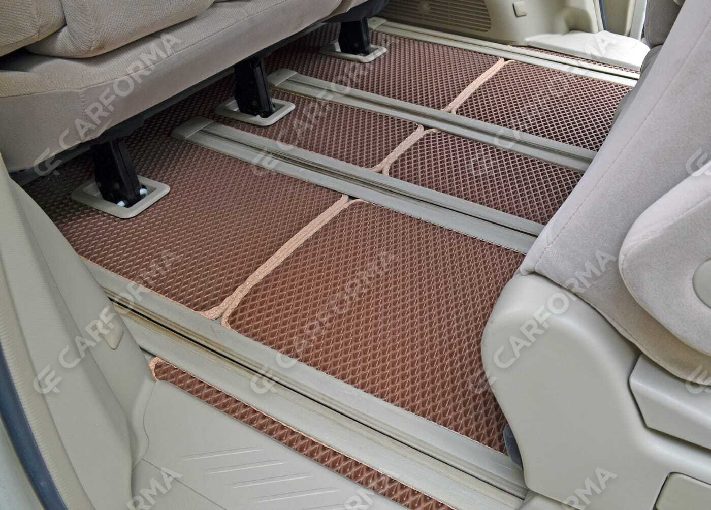 Ворсовые коврики на Toyota Estima III 2006&nbsp;-&nbsp;2019 в Чебоксарах