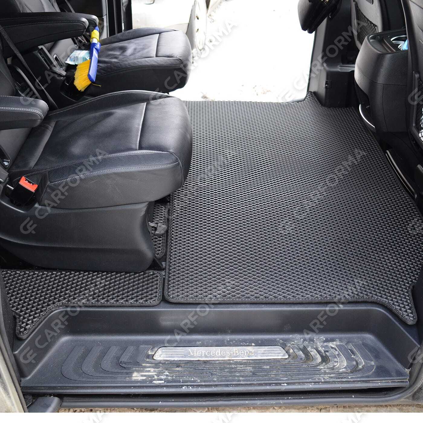Ворсовые коврики на Mercedes Vito (W447) 2014&nbsp;-&nbsp;2026 в Чебоксарах