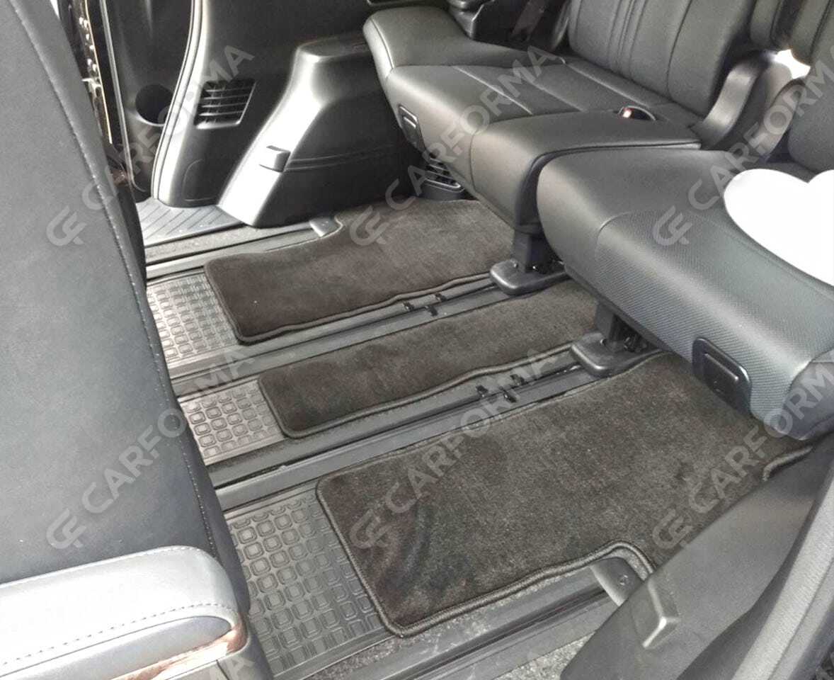 Ворсовые коврики на Toyota Alphard (H30) 2015&nbsp;-&nbsp;2023 в Чебоксарах
