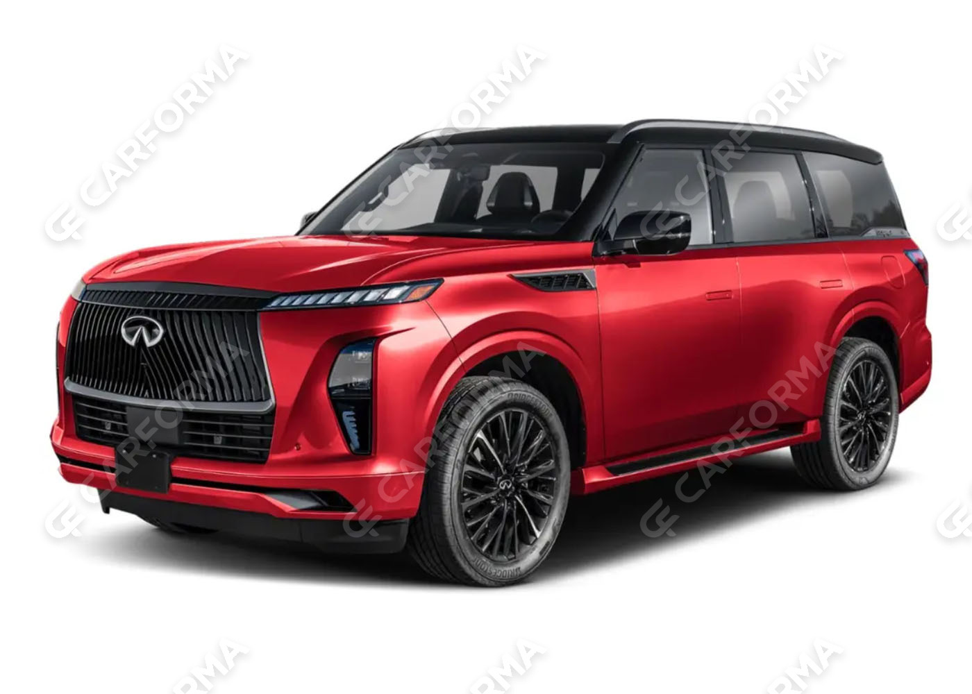 Ворсовые коврики на Infiniti QX80 II 2024&nbsp;-&nbsp;2026 в Чебоксарах