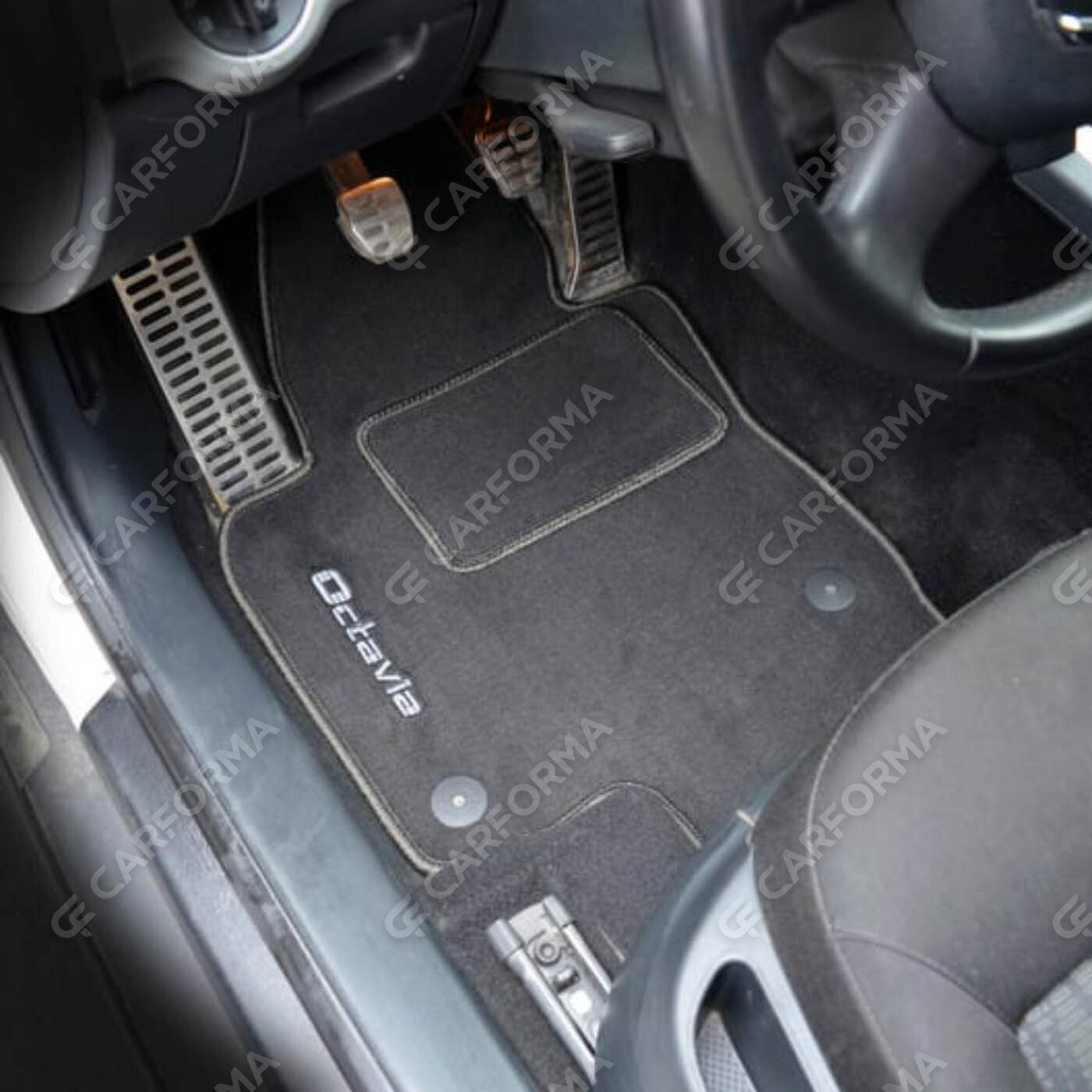 Ворсовые коврики на Skoda Octavia A5 и FL 2004&nbsp;-&nbsp;2013 в Чебоксарах