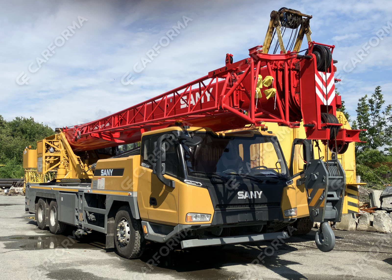 Ворсовые коврики на Спецтехника Автокран STC300T5  в Чебоксарах