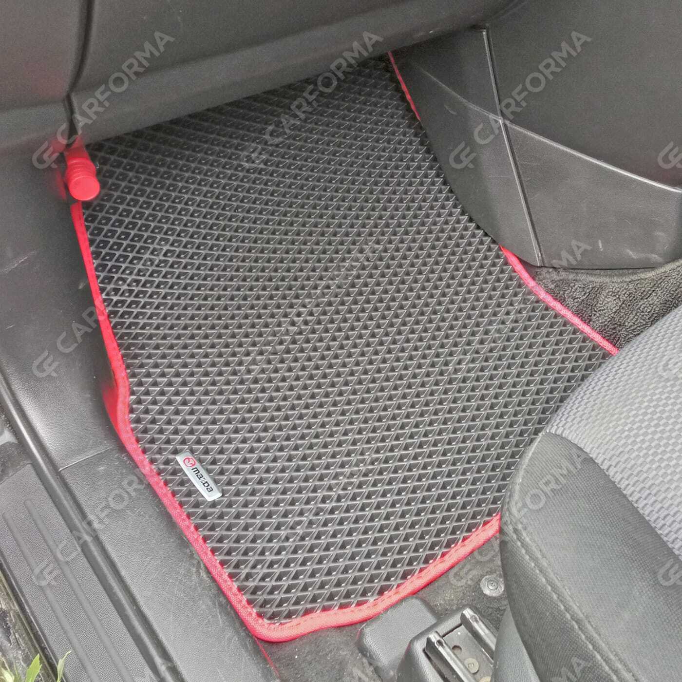 Ворсовые коврики на Mazda Premacy II 2005&nbsp;-&nbsp;2010 в Чебоксарах