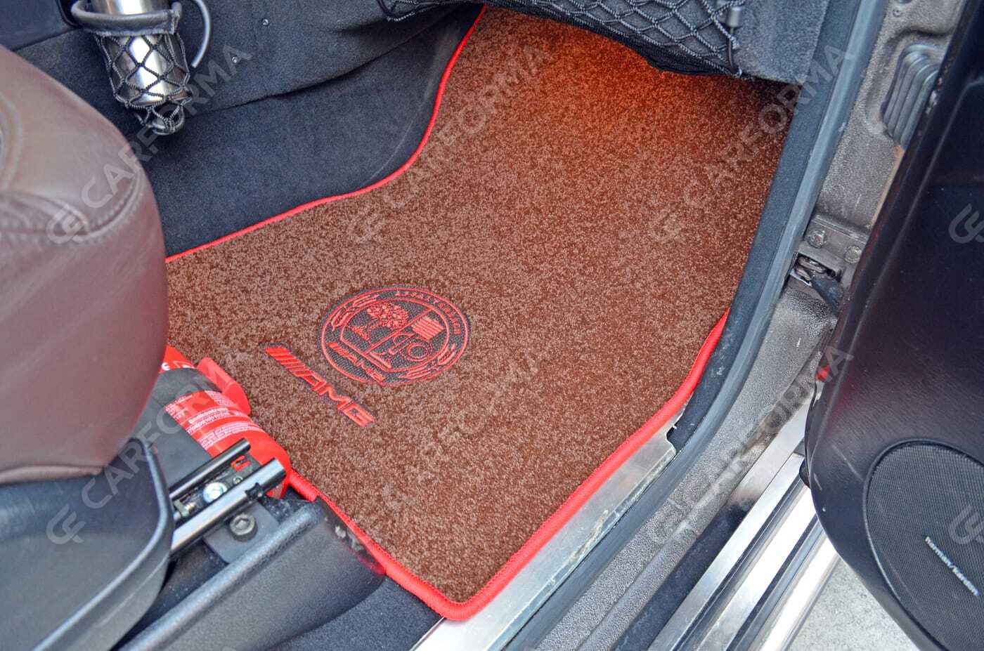 Ворсовые коврики на Mercedes G (W463) рестайлинг 2001&nbsp;-&nbsp;2018 в Чебоксарах