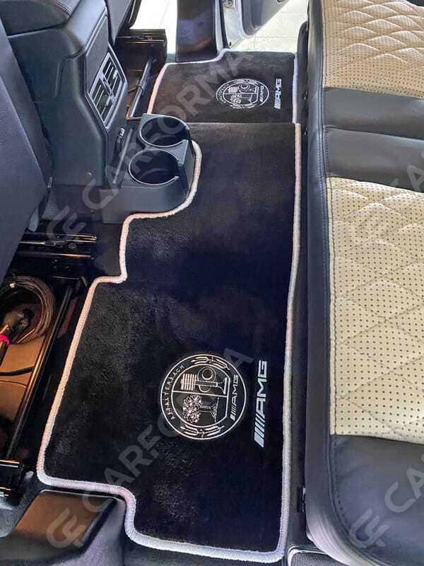 Ворсовые коврики на Mercedes G (W463) рестайлинг 2001&nbsp;-&nbsp;2018 в Чебоксарах