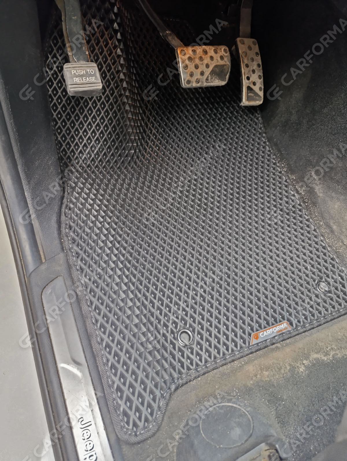 Ворсовые коврики на Jeep Grand Cherokee (WK2) 2010&nbsp;-&nbsp;2022 в Чебоксарах