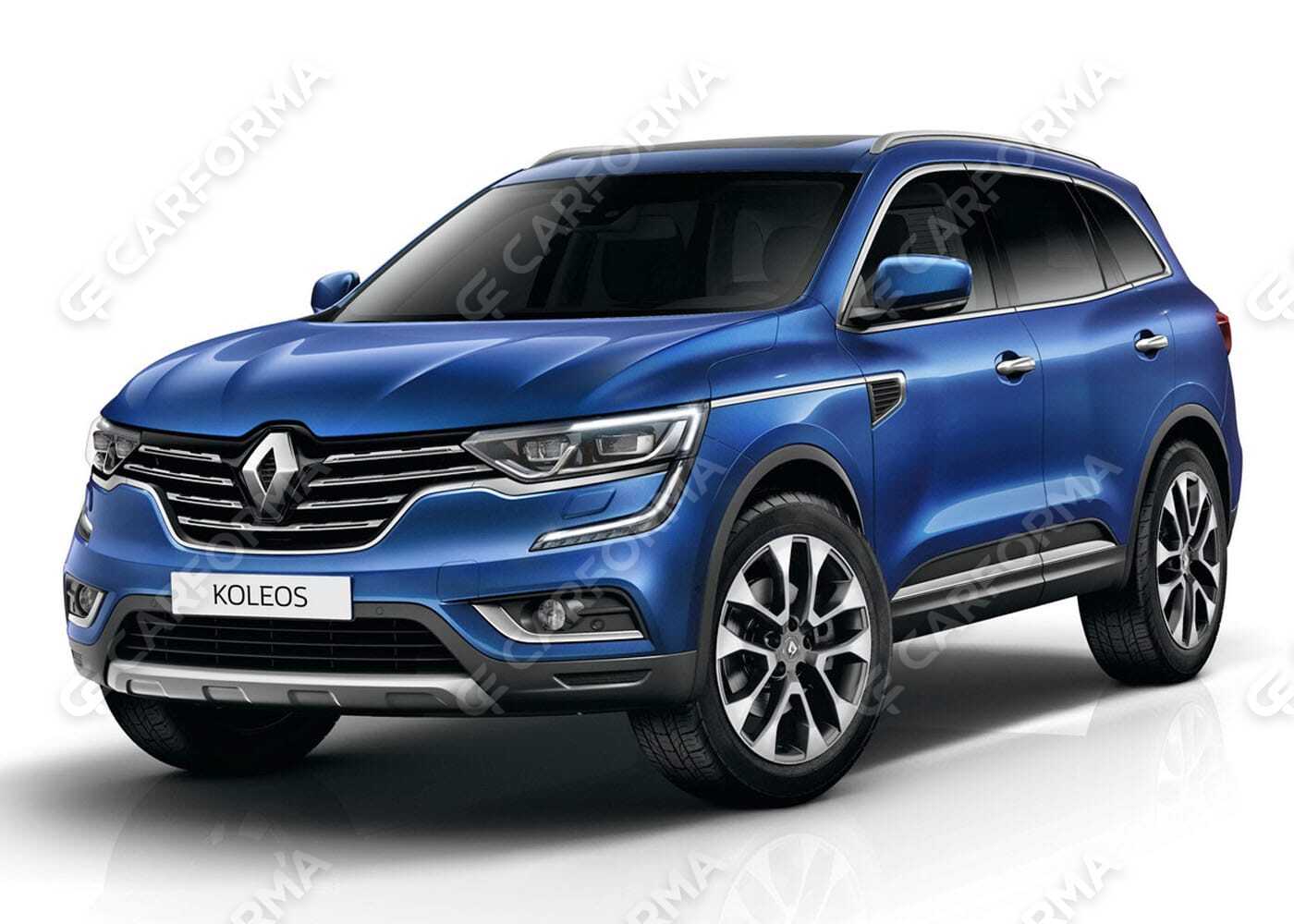 Ворсовые коврики на Renault Koleos II 2016&nbsp;-&nbsp;2026