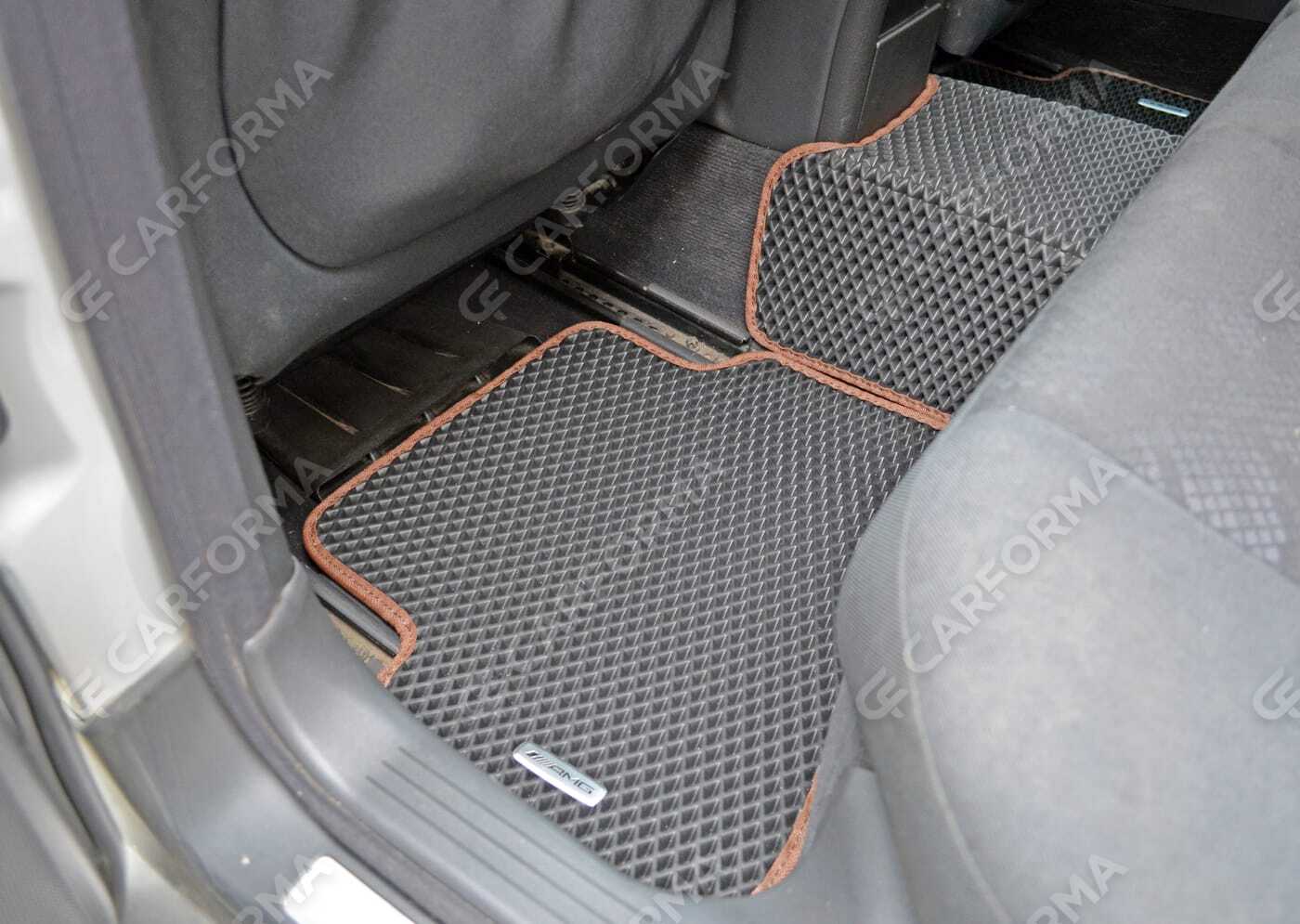 Ворсовые коврики на Mercedes C (W203) 2000&nbsp;-&nbsp;2008 в Чебоксарах